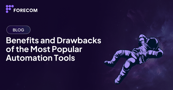 Benefits and Drawbacks of the Most Popular Automation Tools