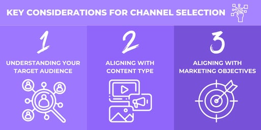 Key Considerations for Channel Selection