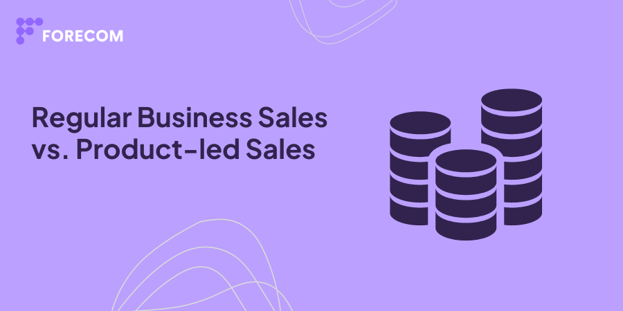 Regular Business Sales vs. Product-led Sales